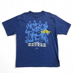 adidas Kids Navy Graphic Tee